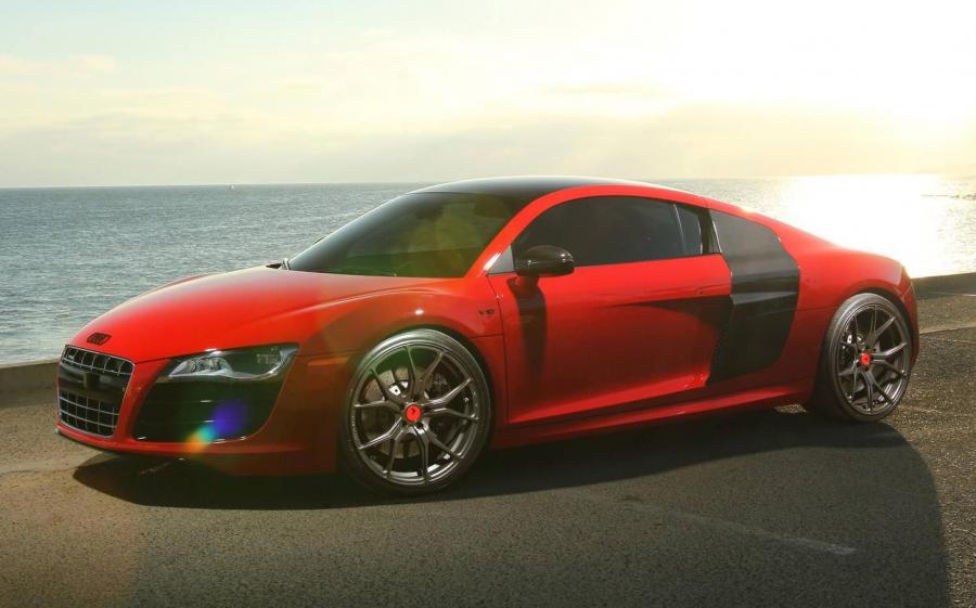 Audi R8 V10 on Vorsteiner Wheels (V-FF 103) '2016